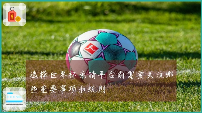 选择世界杯竞猜平台前需要关注哪些重要事项和规则