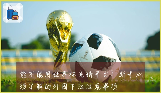 能不能用世界杯竞猜平台？新手必须了解的外围下注注意事项